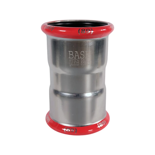 BASE PRESS-M szénacél karmantyú, 89 mm, horganyzott