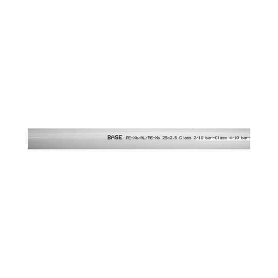 BASE PRESS-TH/U cső 25*2,5 mm, PE-Xb/Al/PE-Xb, ötrétegű, 5 fm/szál