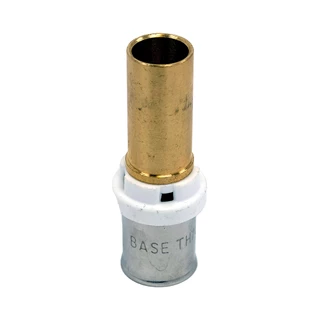 BASE PRESS-TH/U ötrétegű bedugó idom 16 x 15, réz
