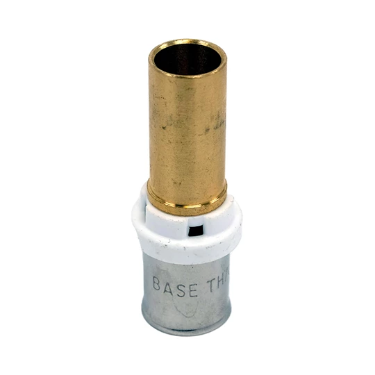BASE PRESS-TH/U ötrétegű bedugó idom 16 x 15, réz