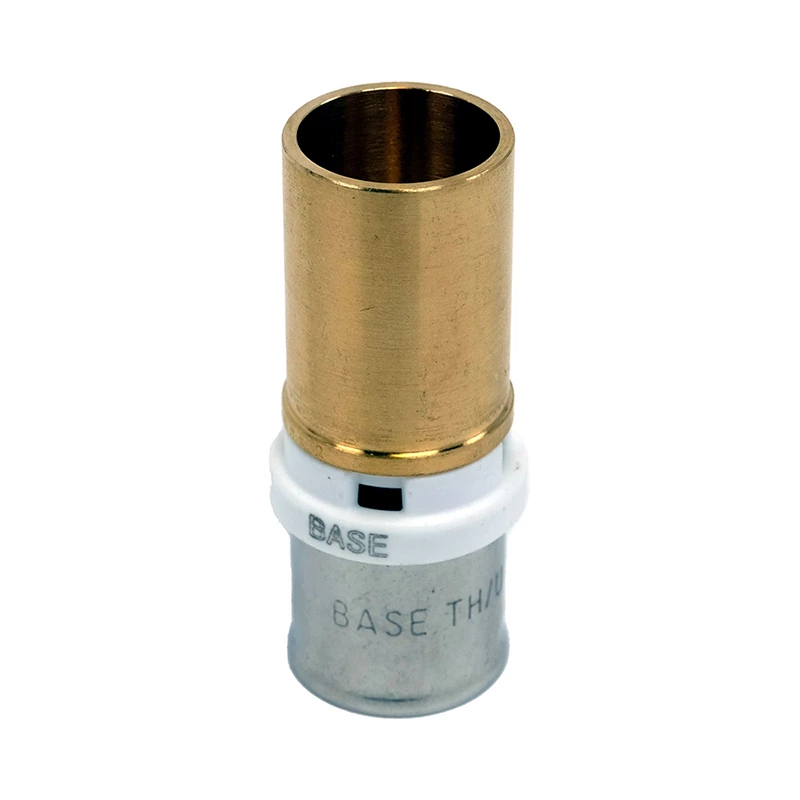 BASE PRESS-TH/U ötrétegű bedugó idom 20 x 22, réz