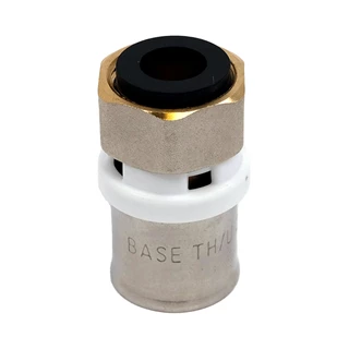 BASE PRESS-TH/U ötrétegű hollandis csatlakozó, 16 x 1/2" , réz