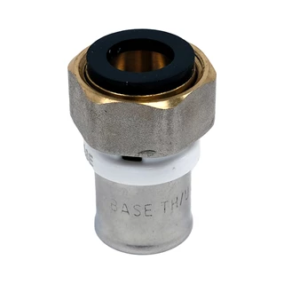 BASE PRESS-TH/U ötrétegű hollandis csatlakozó, 20 x 1/2" , réz