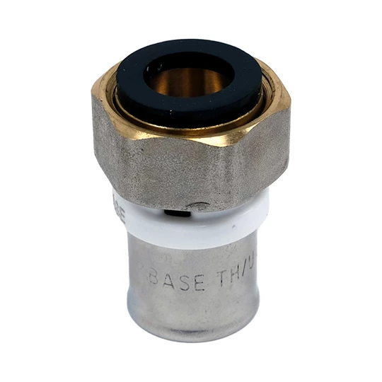 BASE PRESS-TH/U ötrétegű hollandis csatlakozó, 20 x 1/2" , réz