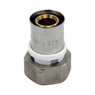 BASE PRESS-TH/U ötrétegű hollandis csatlakozó, 20 x 1/2" , réz