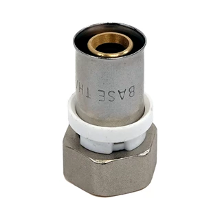 BASE PRESS-TH/U ötrétegű hollandis csatlakozó, 20 x 3/4" , réz