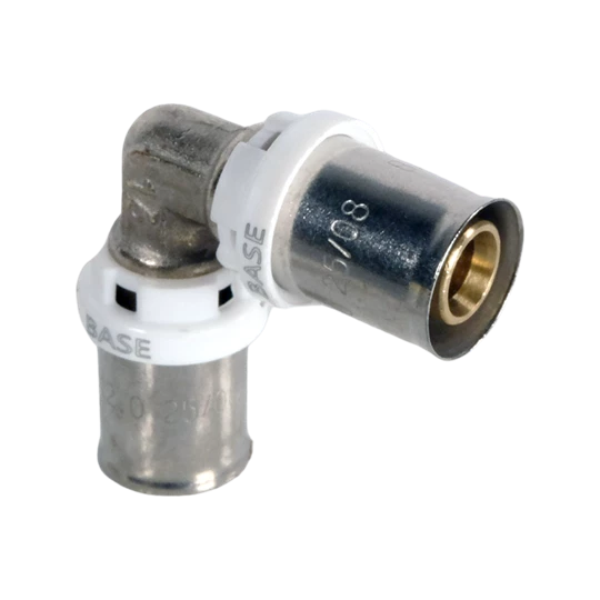 BASE PRESS-TH/U ötrétegű könyök idom, 16, réz