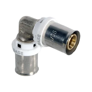 BASE PRESS-TH/U ötrétegű könyök idom, 16, réz