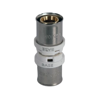 BASE PRESS-TH/U ötrétegű toldó idom, 20, réz