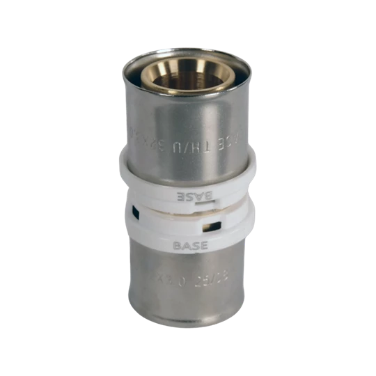 BASE PRESS-TH/U ötrétegű toldó idom, 32, réz