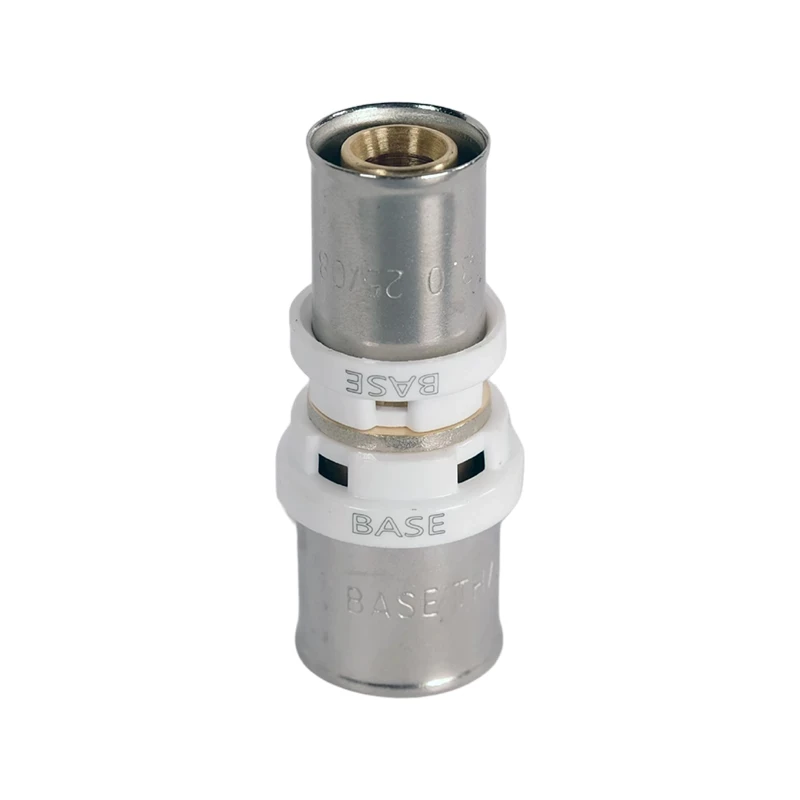 BASE PRESS-TH/U ötrétegű toldó idom, szűkített, 20 x 16, réz