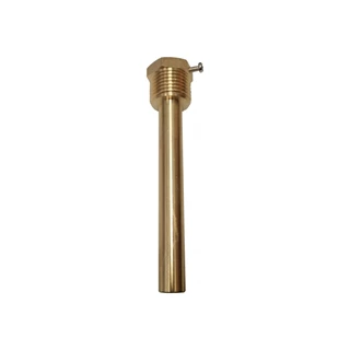 BRH merülőhüvely 1/2"x100 mm BRH kapilláris termosztáthoz (forrasztott)