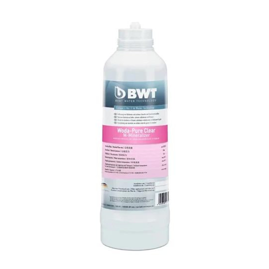 BWT Woda-Pure Clear M Mineralizer Magnézium+  vízszűrő és MM vízszűrő fej 3/8"