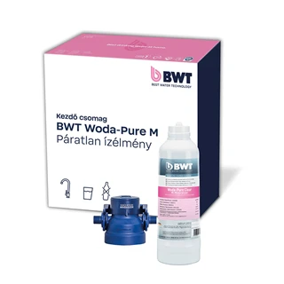 BWT Woda-Pure Clear M Mineralizer Magnézium+  vízszűrő és MM vízszűrő fej 3/8"