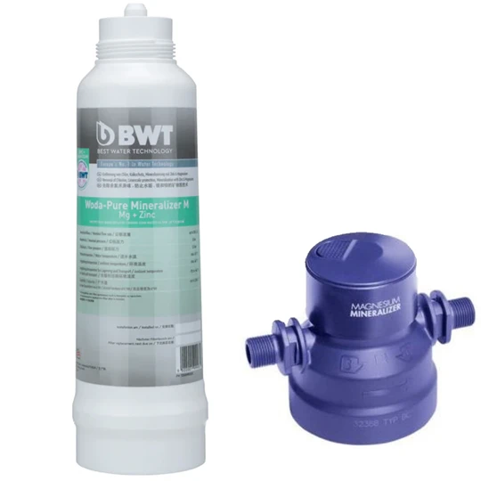 BWT Woda-Pure MM + Zinc  és MM vízszűrő fej 3/8"