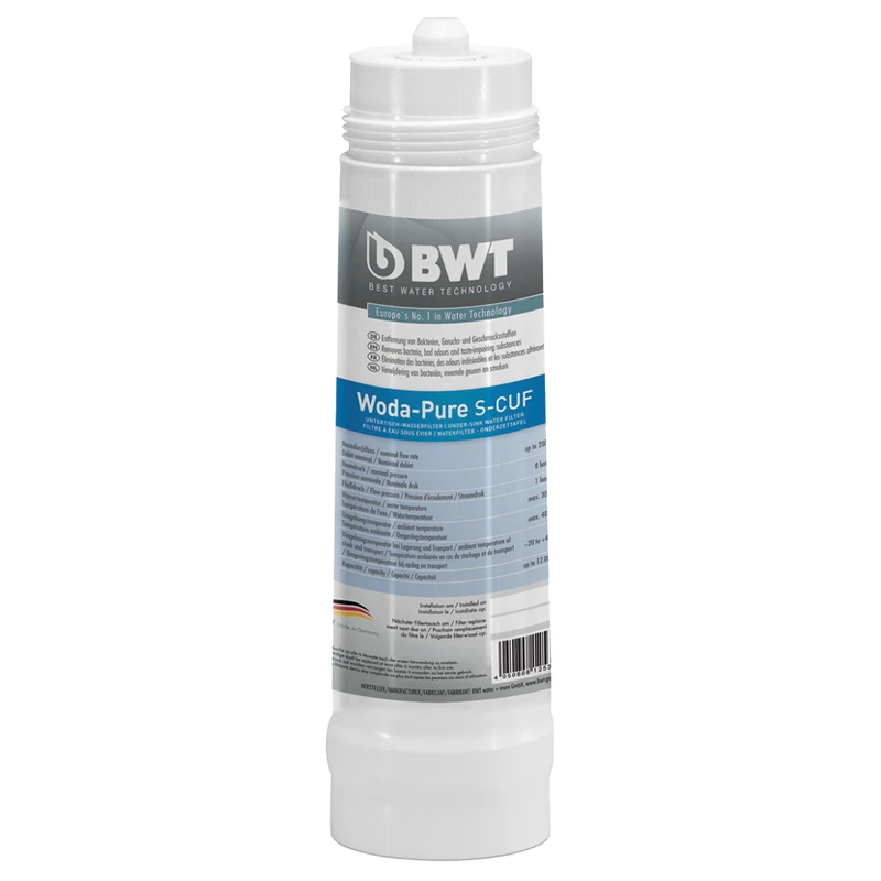 BWT Woda-Pure S CUF ultraszűrő és MM vízszűrő fej 3/8"