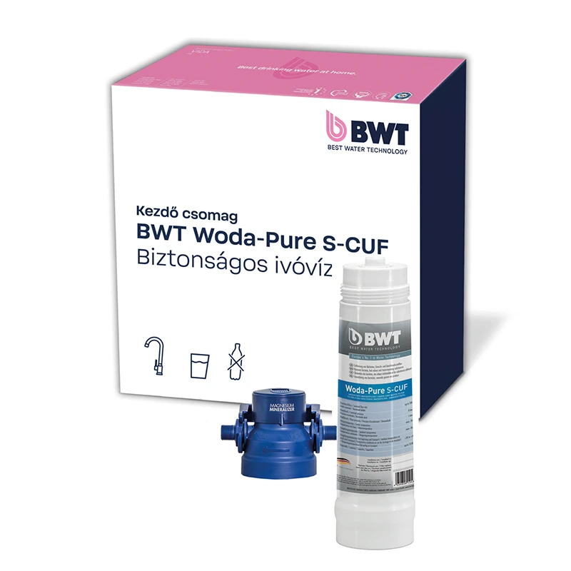 BWT Woda-Pure S CUF ultraszűrő és MM vízszűrő fej 3/8"