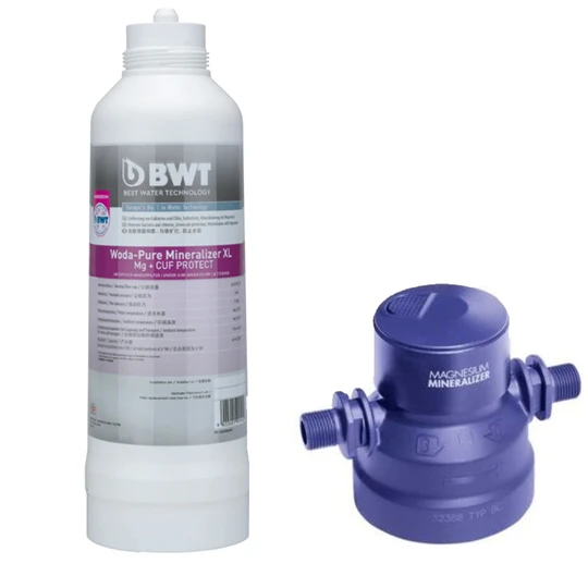 BWT Woda-Pure XL Mg+CUF PROTECT és MM vízszűrő fej 3/8"
