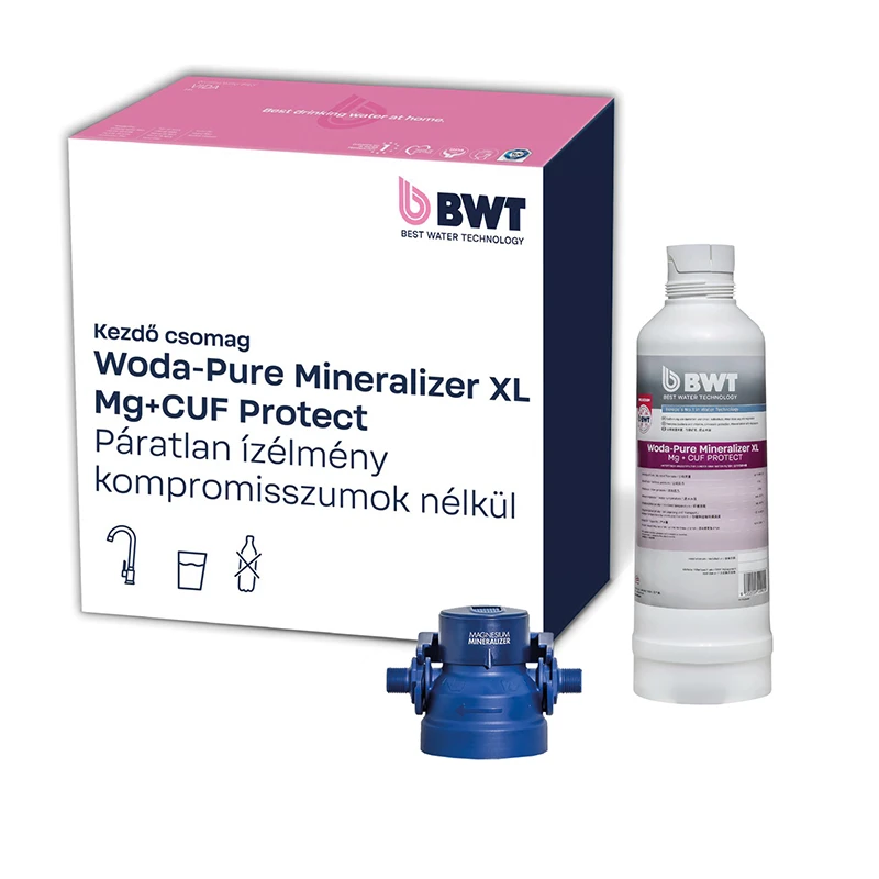 BWT Woda-Pure XL Mg+CUF PROTECT és MM vízszűrő fej 3/8"