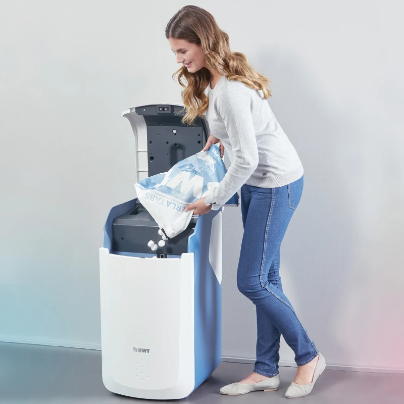 BWT vízkezelő berendezéshez Perla Tabs tablettázott regeneráló só (vízlágyító só) - 25 kg/zsák