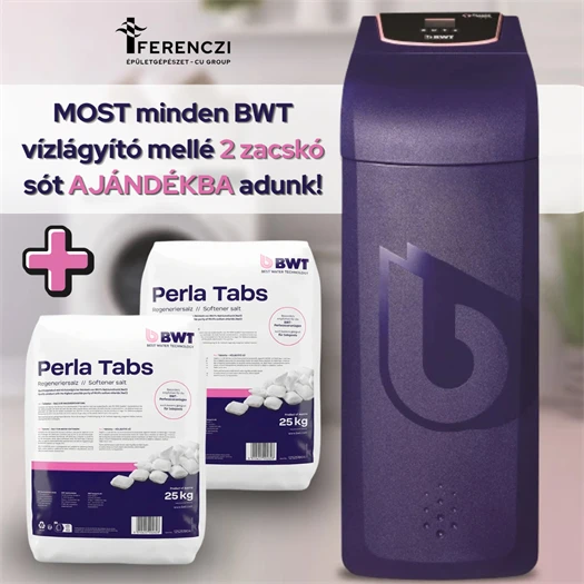 BWT vízlágyító promóció