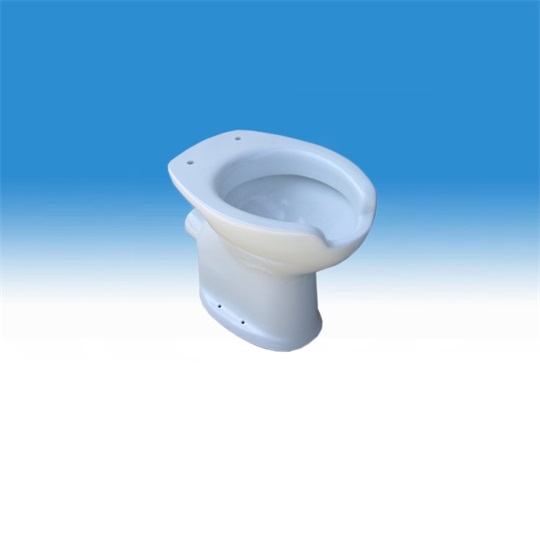 B&K Idral Porcelán WC csésze mozgáskorlátozott felhasználók részére, magasított, padlón álló, hátsó kifolyással