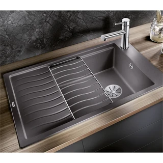 Blanco Elon XL 6S Silgranit mosogatótálca, antracit, excenter nélkül