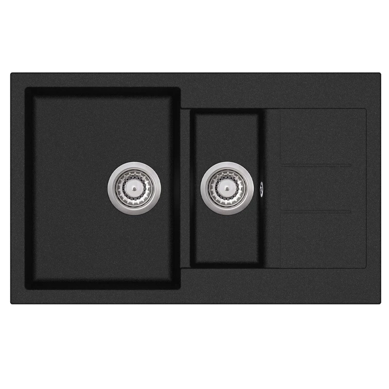 Blanco Evido Cubo 6S compact gránit mosogató 800x500 antracit