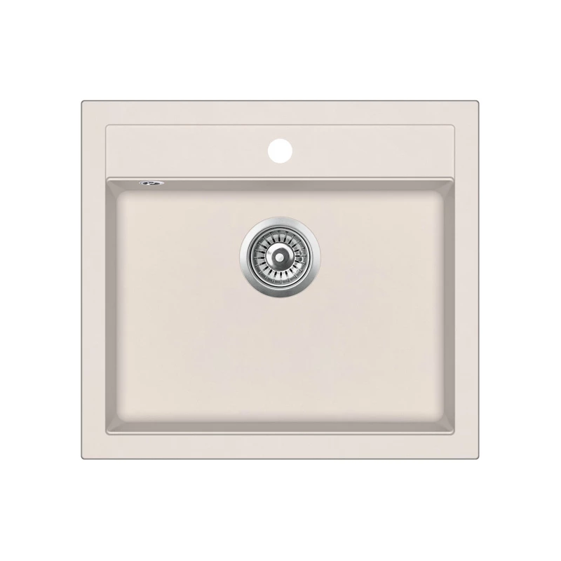 Blanco Evido Quadro 6 gránit mosogató 565x510 bézs