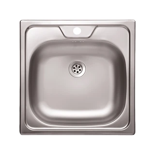 Blanco Livinox mosogató rozsdamentes Panel 48x48 1 1/2" középső csaplyukkal