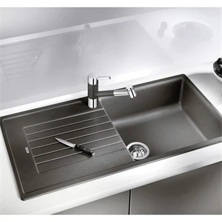 Blanco Zia XL 6 S Silgranit mosogatótálca, vulkánszürke, excenter nélkül