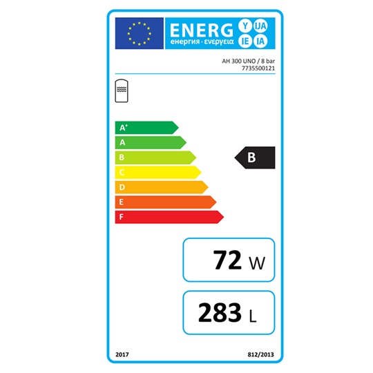 Bosch AH 300 UNO/8bar HMV tároló 1 hőcserélővel