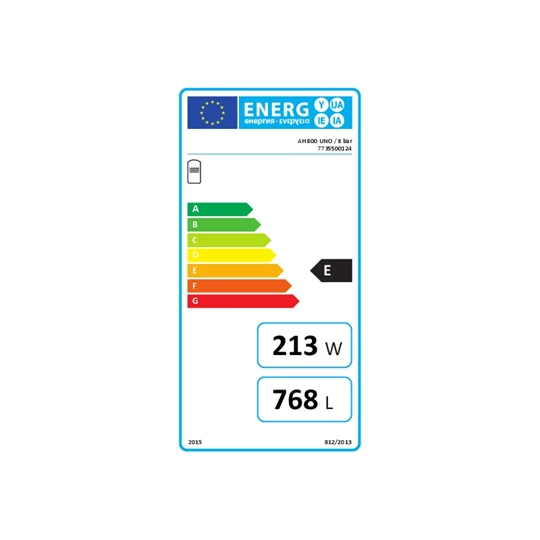 Bosch AH 800.2 UNO 8 bar indirekt fűtésű HMV tároló, 1 hőcserélős
