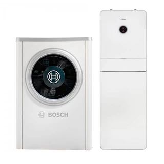 Bosch Compress 7000i AWM 13-17 beépített 190 literes nemesacél HMV tárolós monoblokk levegő-víz hőszivattyú, beltéri