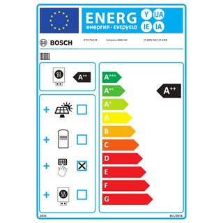 Bosch Compress 7000i AW 13 OR-S+AWB 13-17 monoblokk levegő-víz hőszivattyú