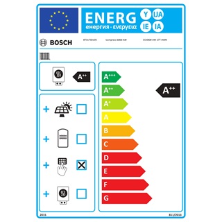 Bosch Compress 7000i AW 17 OR-T+AWB 13-17 monoblokk levegő-víz hőszivattyú