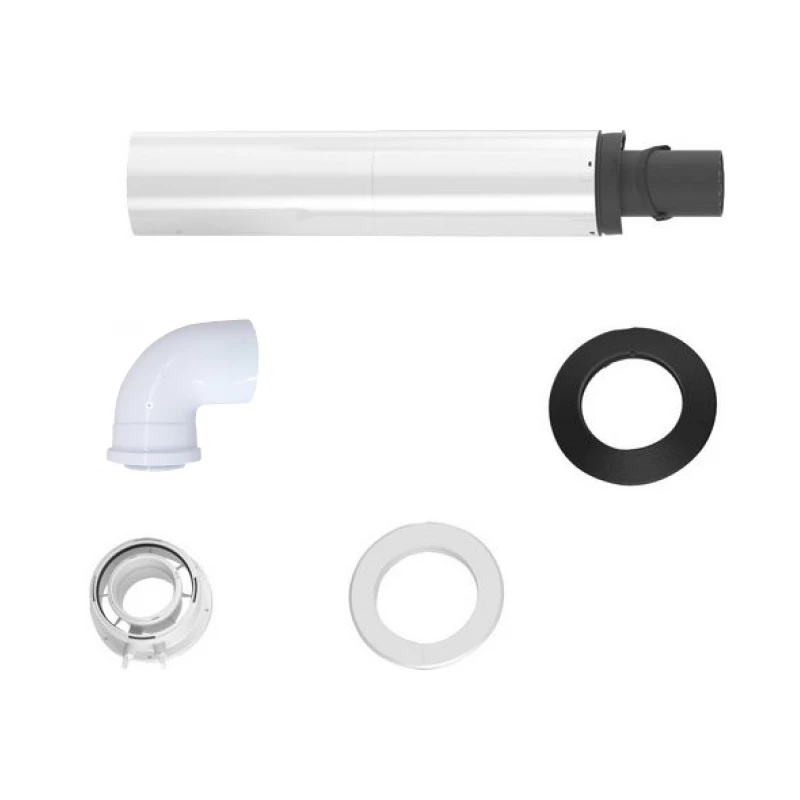 Bosch FC-Set60-C13x 60/100 Kondenzációs vízszintes kivezető szett PPS/ALU L=1000mm 