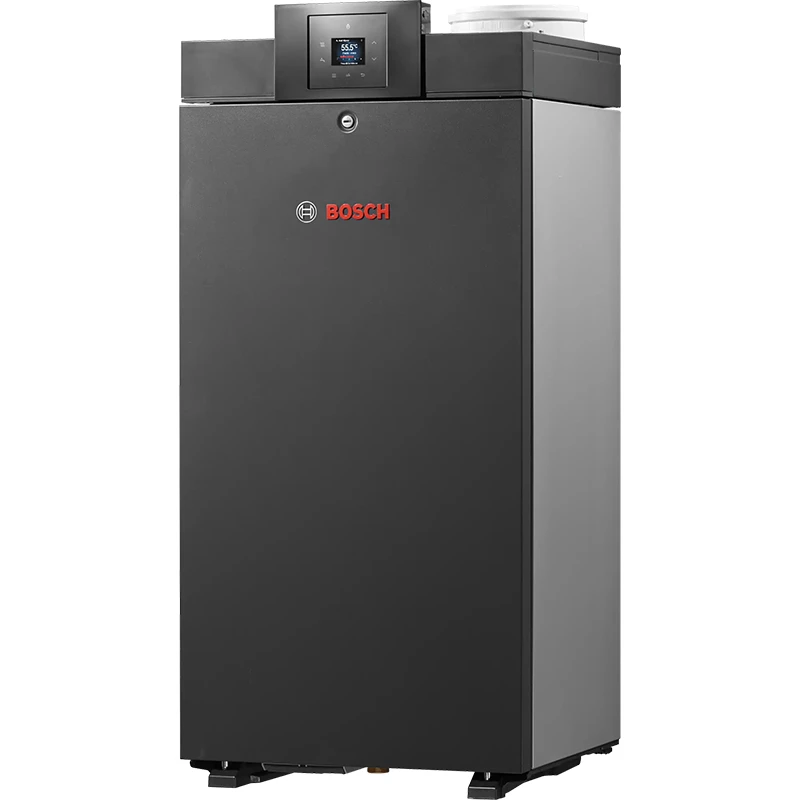 Bosch GC7000WP 100 23 18,9 - 99,5 kW-os folyamatos szabályozású, zárt égésterű kondenzációs fali fűtőkészülék