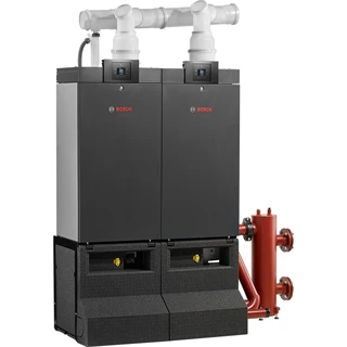 Bosch GC7000WP 70 23 13 - 69,5 kW-os folyamatos szabályozású, zárt égésterű kondenzációs fali fűtőkészülék