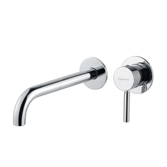 Bugnatese Kobuk falsík alatti mosdó csaptelep 220mm-es beömlővel, látható rész, króm felület