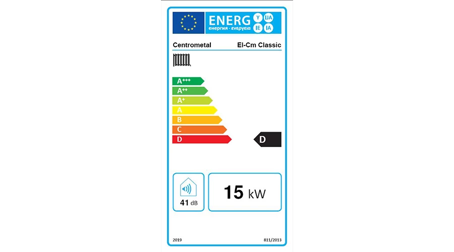 Centrometal El-Cm Classic 15 kW elektromos kazán központi fűtéshez