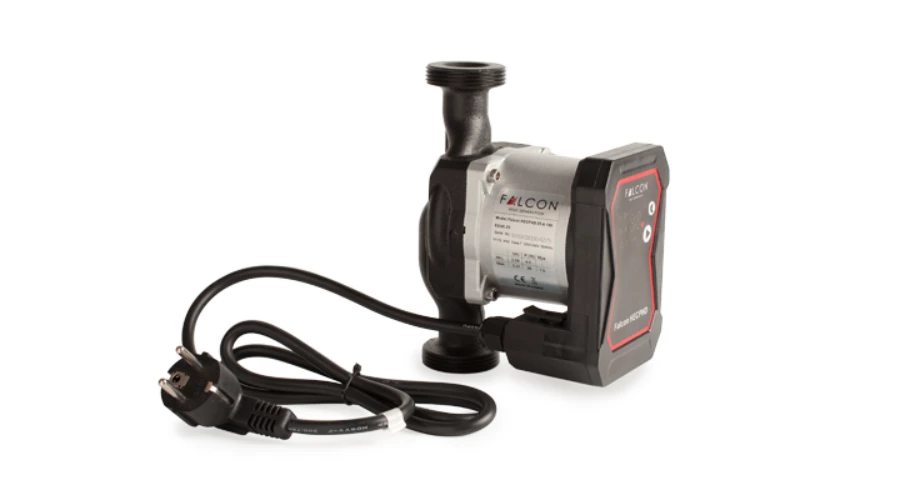 Centrometal El-Cm eBasic 12 kW elektromos kazán központi fűtéshez FALCON HECPHD 25-6-180 keringető szivattyúval