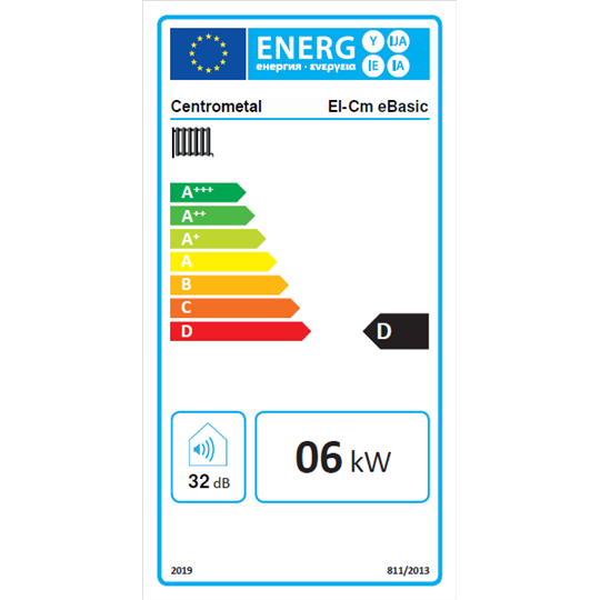 Centrometal El-Cm eBasic 6 kW elektromos kazán központi fűtéshez