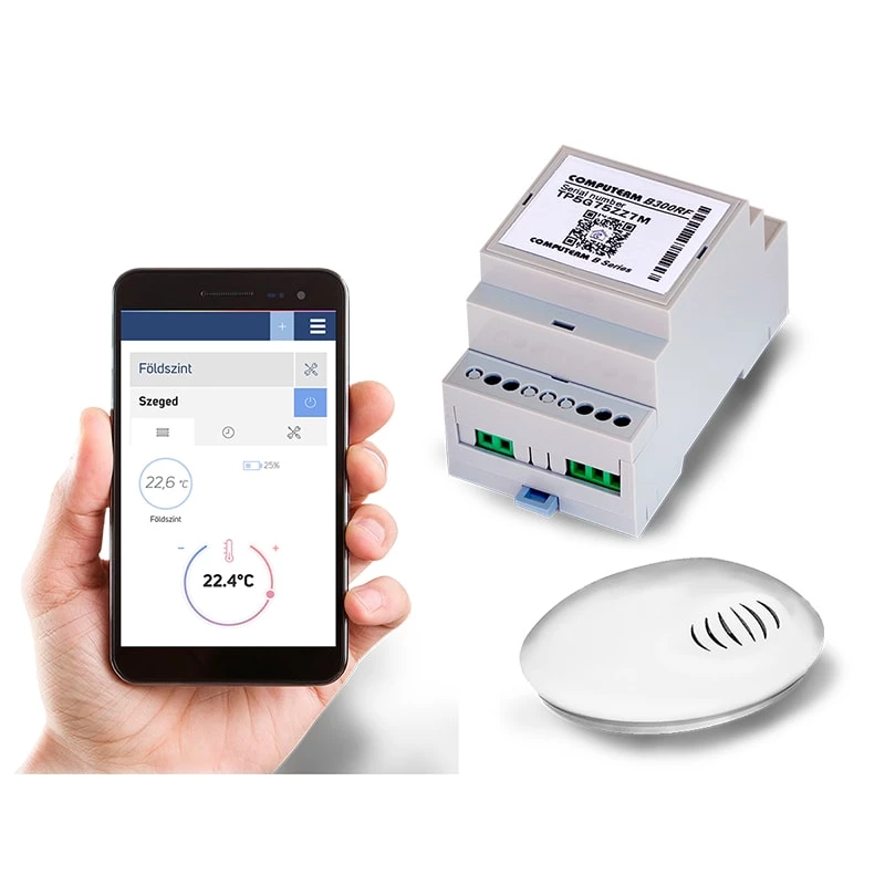 Computherm B300RF Wi-Fi vezeték nélküli okostermosztát hőérzékelővel