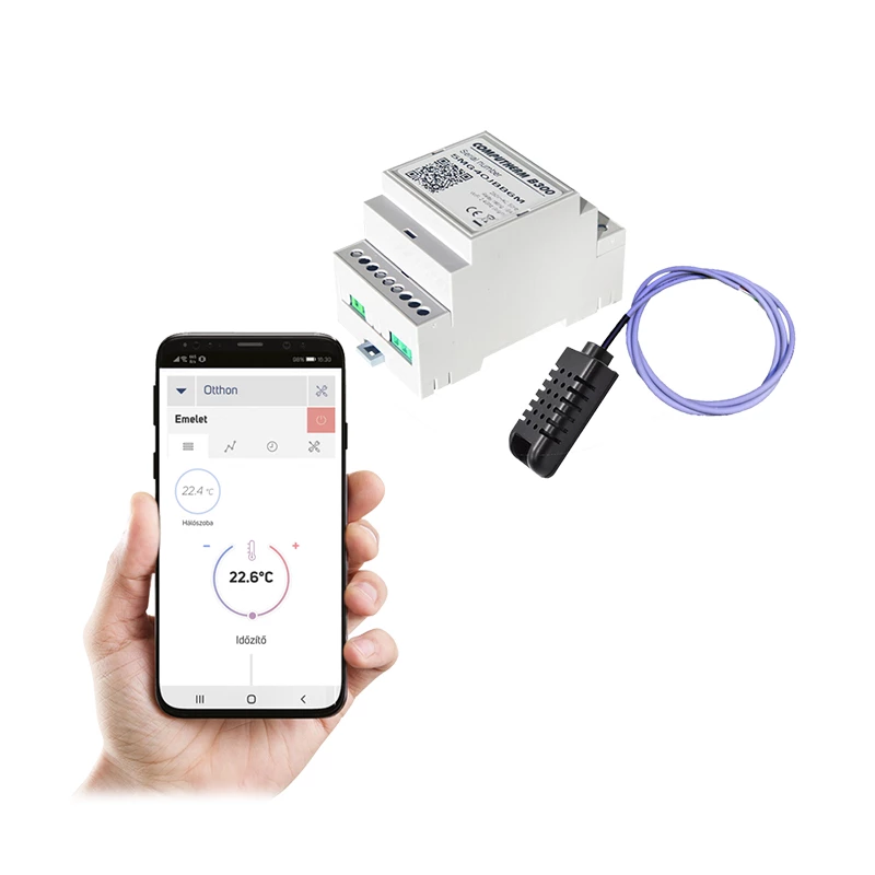 Computherm proSmart B300 Wi-Fi vezetékes okostermosztát hőérzékelővel
