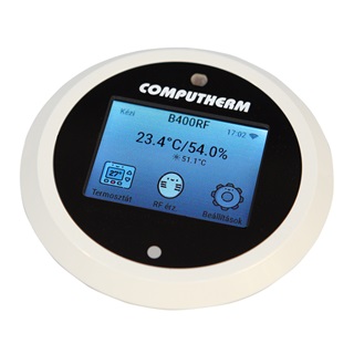 Computherm B400RF Wi-Fi vezeték nélküli okostermosztát érintőkijelzős vezérlővel