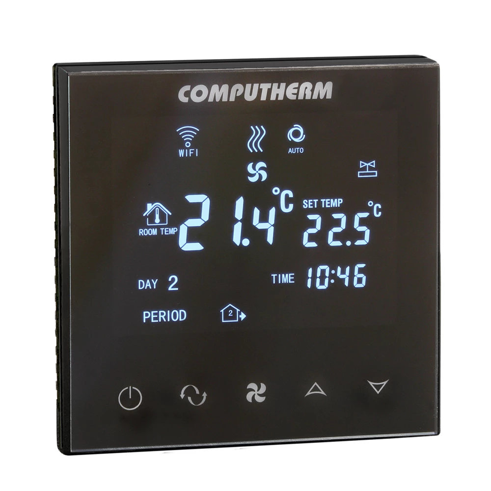 Computherm E300FC Wi-Fi fan-coil termosztát 2- és 4-csöves rendszerekhez - COME005