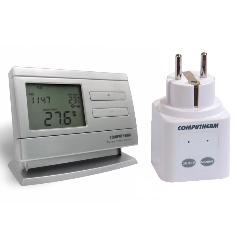 Computherm Q1RX dugalj + Q8RF (TX) termosztát (párban) - COMQ003