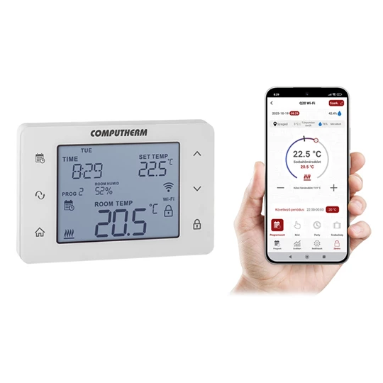 Computherm Q20 Wi-Fi Wi-Fi termosztát