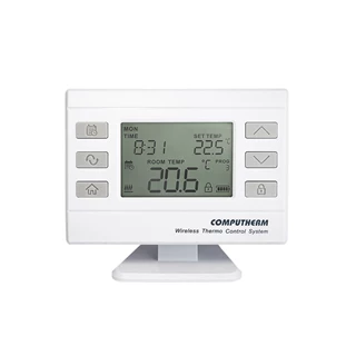 Computherm Q72RF (TRV) vez. nélküli prog. szobatermosztát állítómű vezérlésére